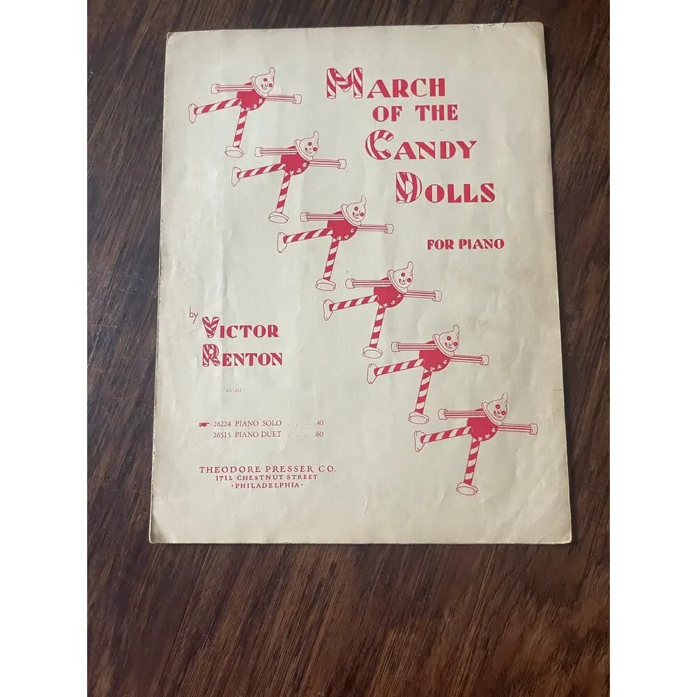 Vintage Christmas Sheet Music